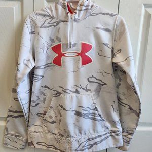 Under Armour Women's Snow Camouflage Pull Over Hoodie Small